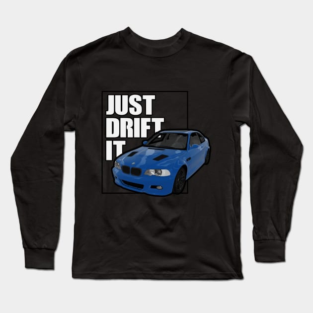 BMW e46 m3 Long Sleeve T-Shirt by JDMzone